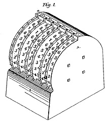 Calculator, Patent number 27,418